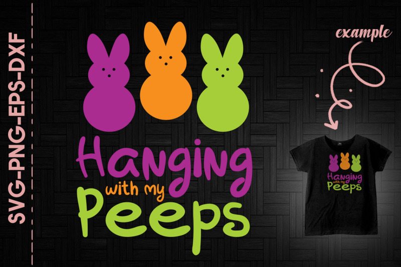 hanging-with-my-peeps-happy-easter-bunny