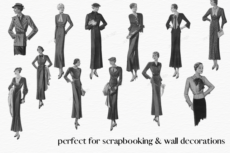 vintage-fashion-clipart-1920s-clipart