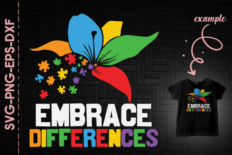 embrace-differences-autism-flower