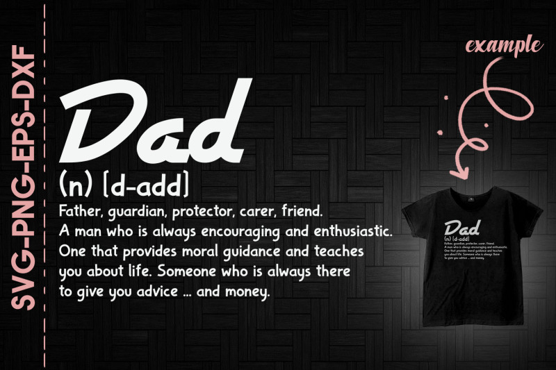 dad-definition-father-039-s-day-gift