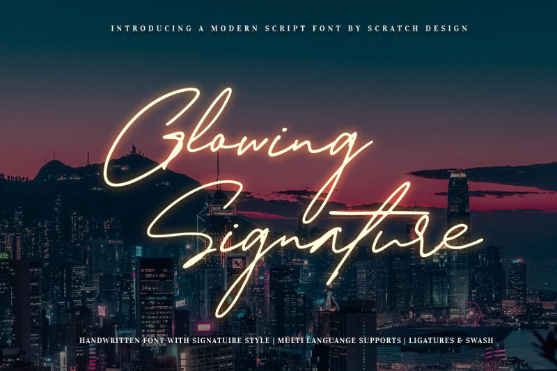glowing-signature