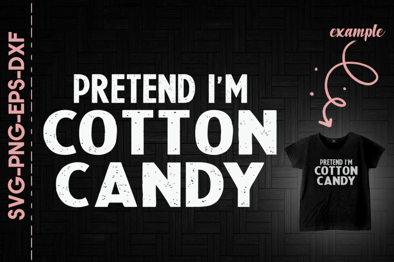 pretend-i-039-m-cotton-candy-halloween-funny