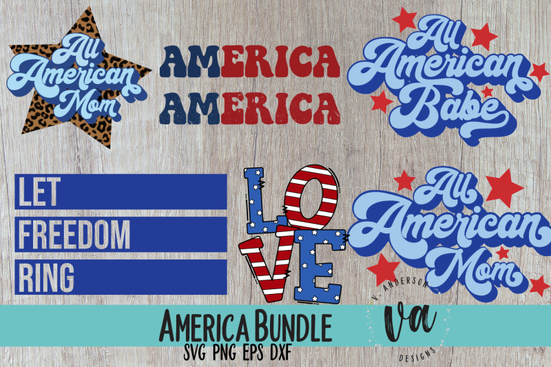 america-svg-bundle