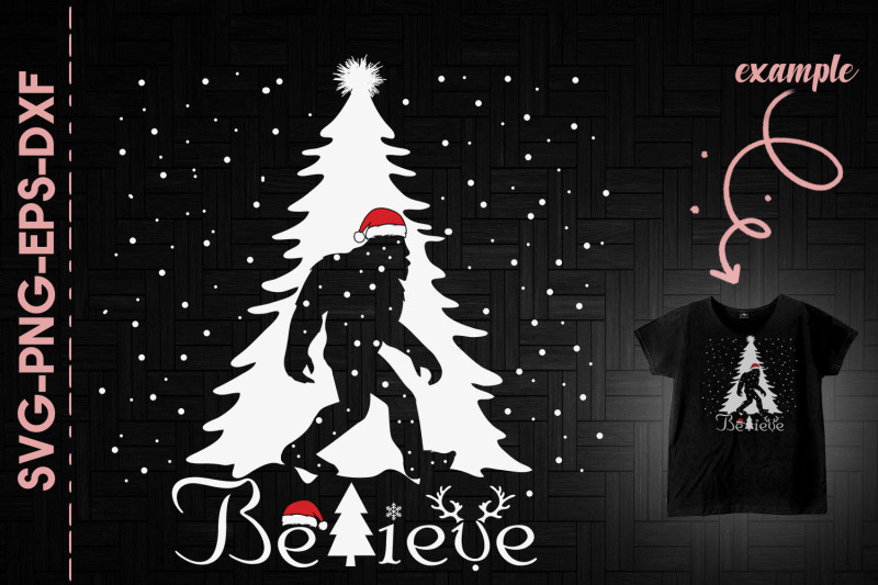 believe-big-foot-christmas-funny