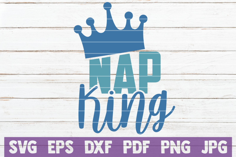 nap-king-svg-cut-file