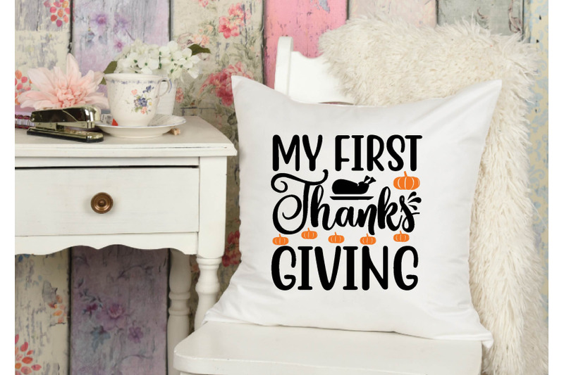 my-first-thanksgiving-svg-design