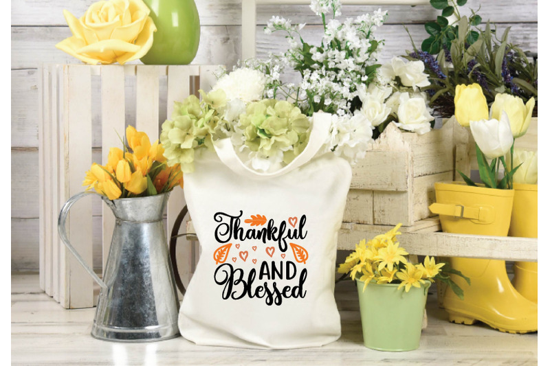 thankful-and-blessed-svg-design