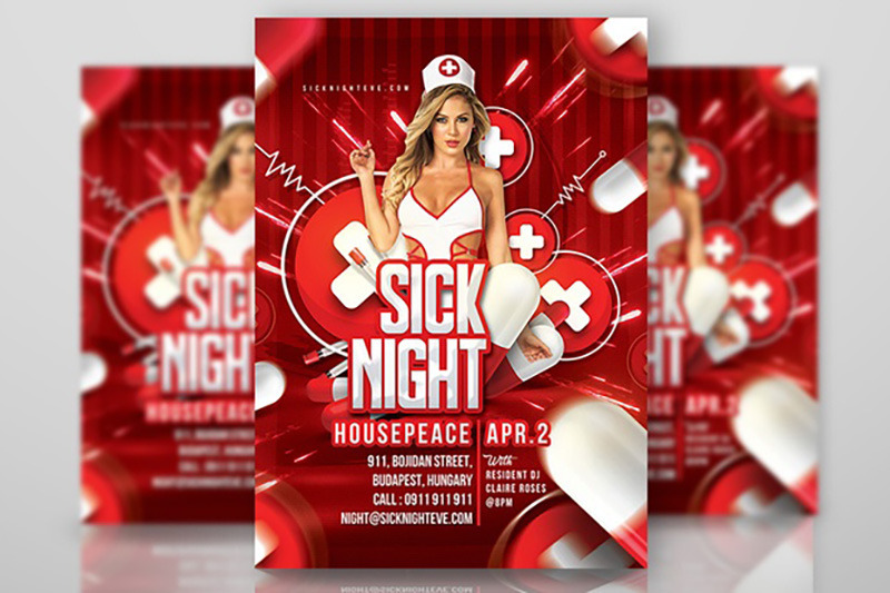 sick-nurse-night-flyer