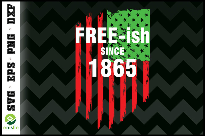 free-ish-juneteenth-day-flag-black-pride