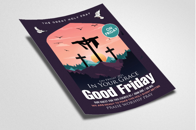 good-friday-poster-template