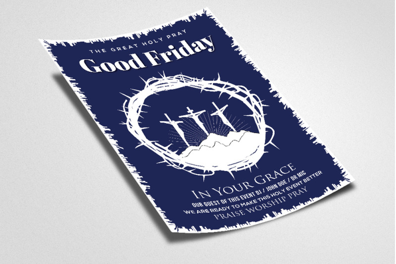 good-friday-flyer-psd-template