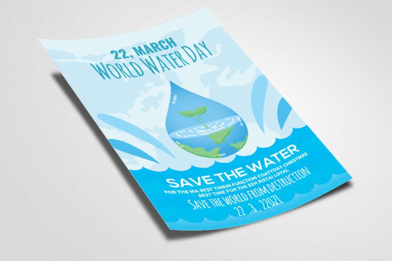 world-water-day-flyer-poster