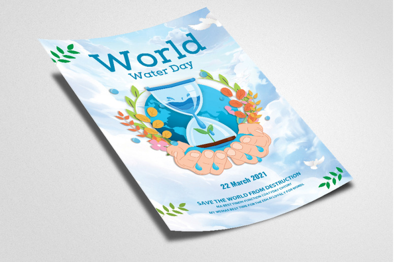 world-water-day-flyer-poster