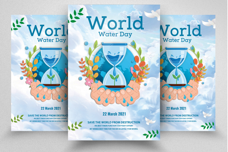 world-water-day-flyer-poster