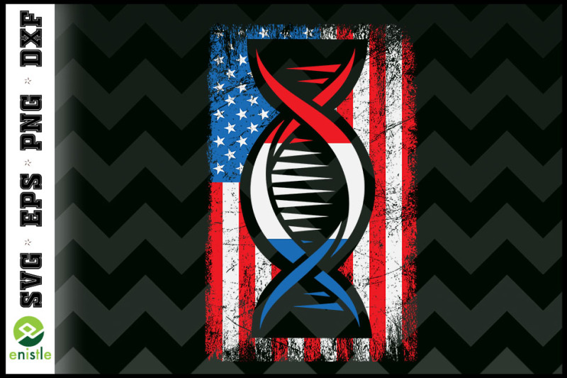 usa-flag-dna-for-ancestor-4th-of-july