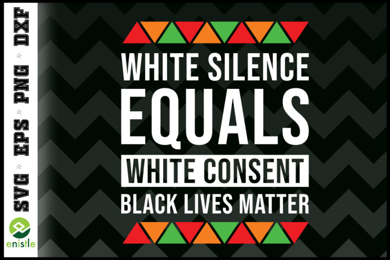 white-silence-equals-black-lives-matter