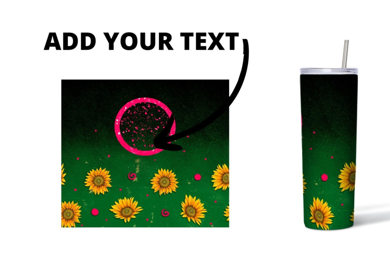 sunflower-tumbler-sublimation