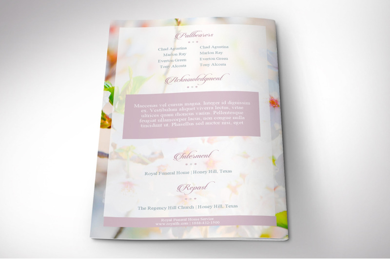 blossoms-funeral-program-word-publisher-template