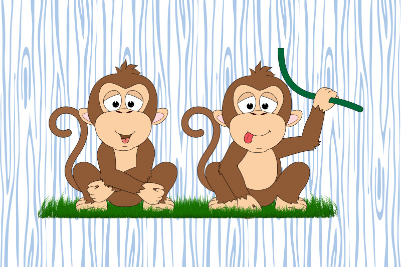 cute-monkey-animal-cartoon