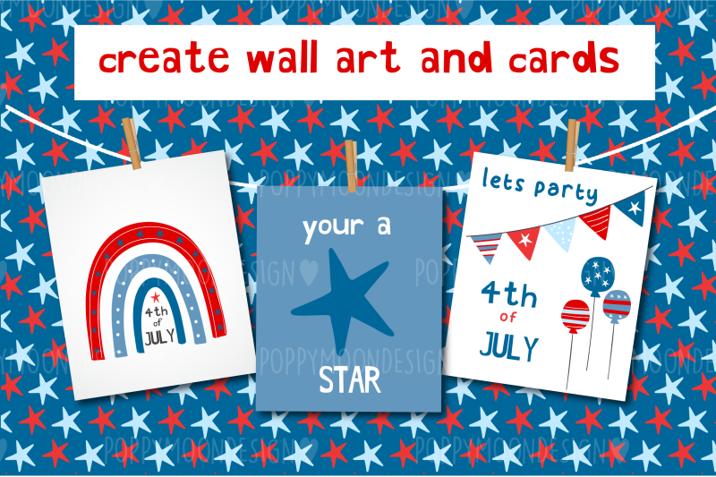 july-4th-clipart-set