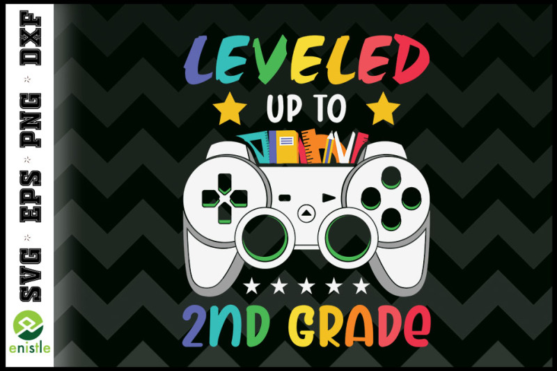 leveled-up-to-2nd-grade-game-controller