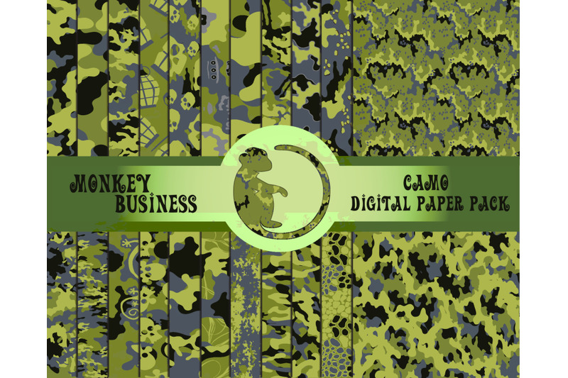 22-camo-digital-papers-scrapbook-papers-army-print-instant-download
