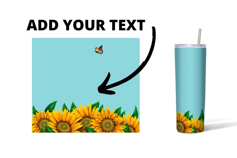 sunflower-tumbler-sublimation