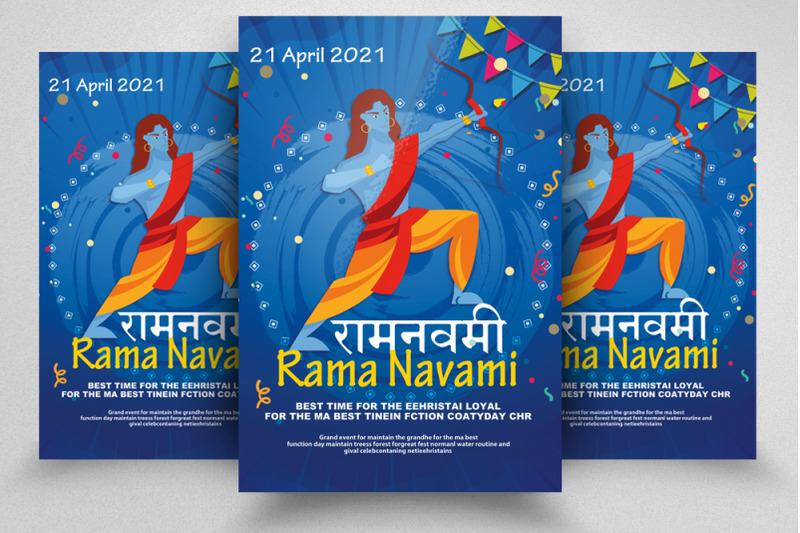 rama-navami-event-flyer-template