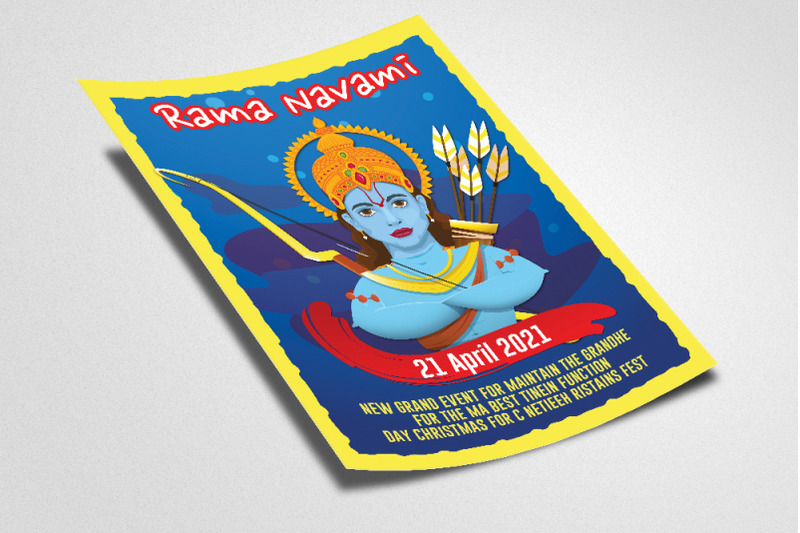 rama-navami-indian-flyer-poster