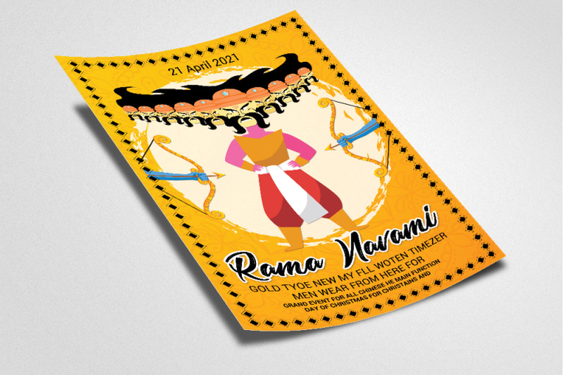 rama-navami-flyer-poster-template