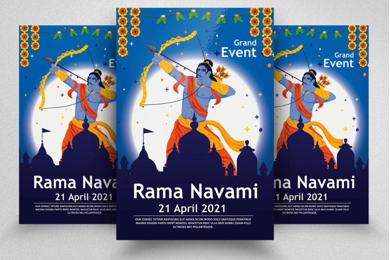 rama-navami-festival-flyer-template