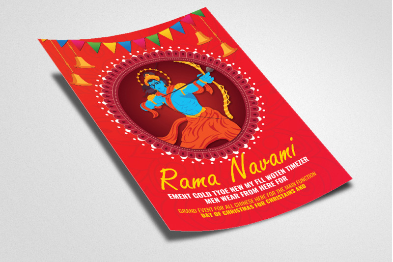 rama-navami-flyer-poster-template