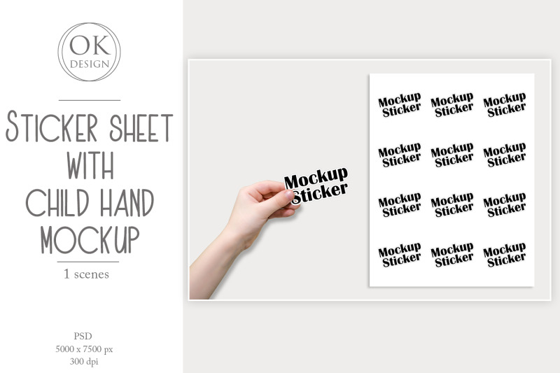 sticker-mockup-child-hand-sticker-sheet-mockup-psd-file