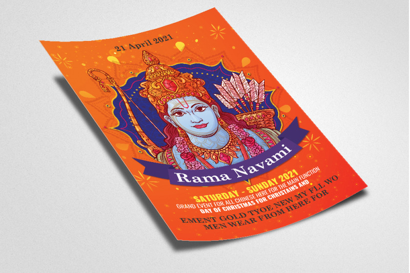 rama-navami-flyer-poster-template