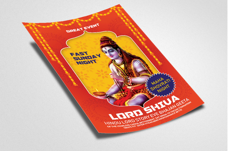 maha-shivratri-indian-festival-flyer