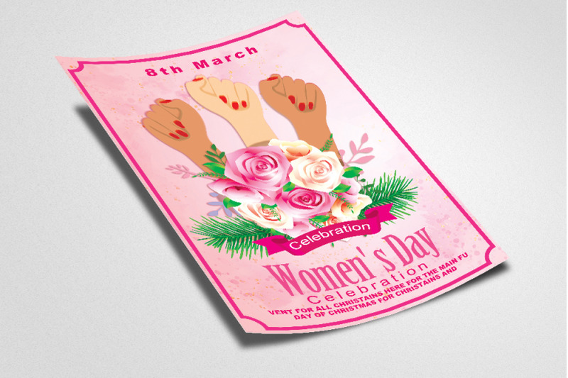 happy-women-039-s-day-flyer-poster