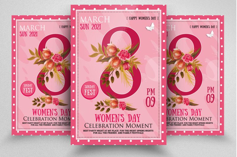 women-039-s-day-flyer-poster-template