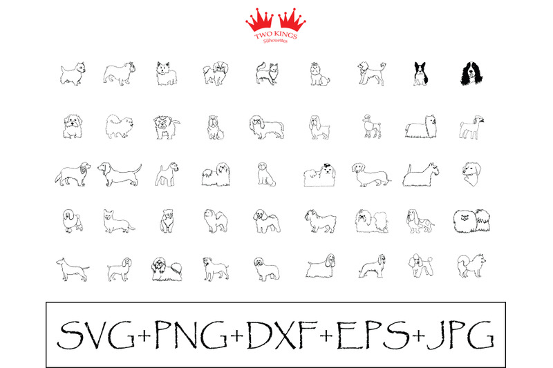 dog-silhouettes-svg-cut-file-instant-download-dog-shapes-isolated-on