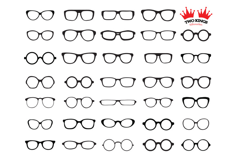 svg-cut-file-set-of-custom-glasses-isolated-on-white-background-fash