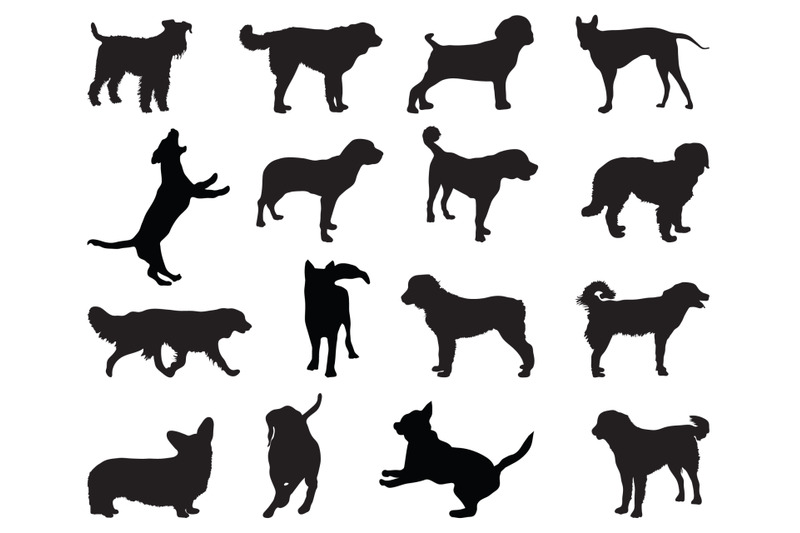 dogs-svg-cut-files-silhouettes-of-different-breeds-of-dogs-svg-set-of