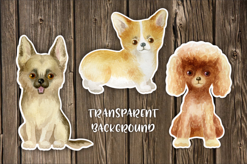 watercolor-dogs-printable-stickers-png