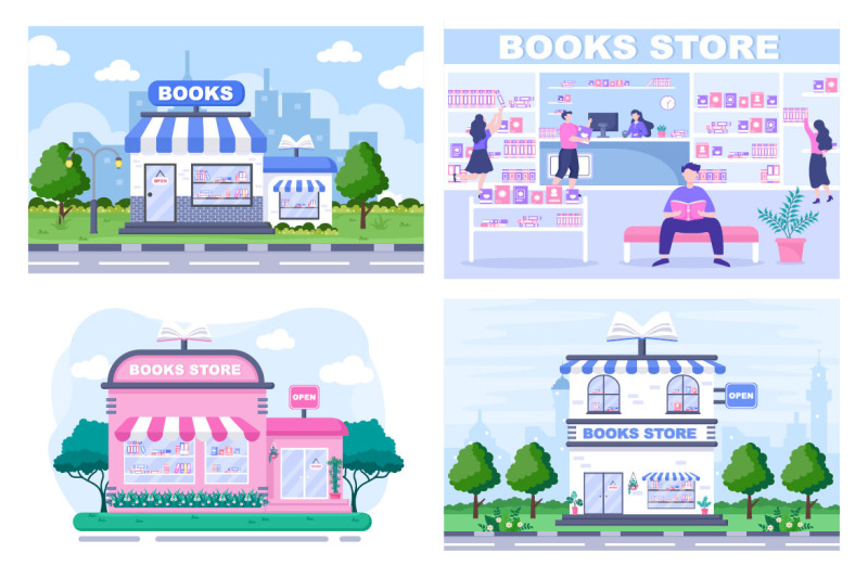 24-bookstore-or-library-illustration