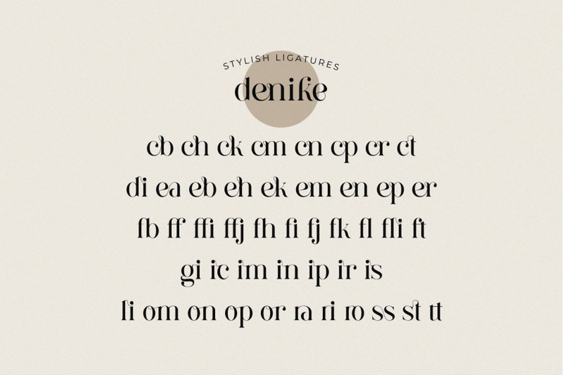 denike-stylish-modern-serif