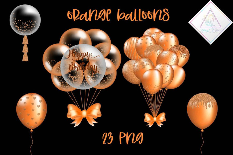 orange-balloon-clipart