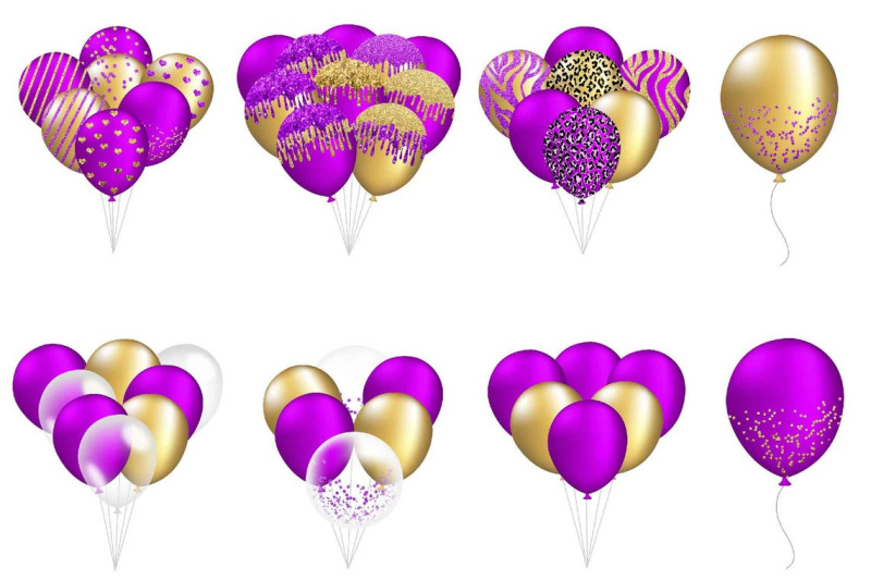 gold-amp-purple-balloons-clipart