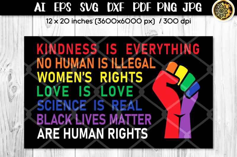 lgbtq-pride-amp-rainbow-multi-color-human-rights-phrases-svg-cut-files