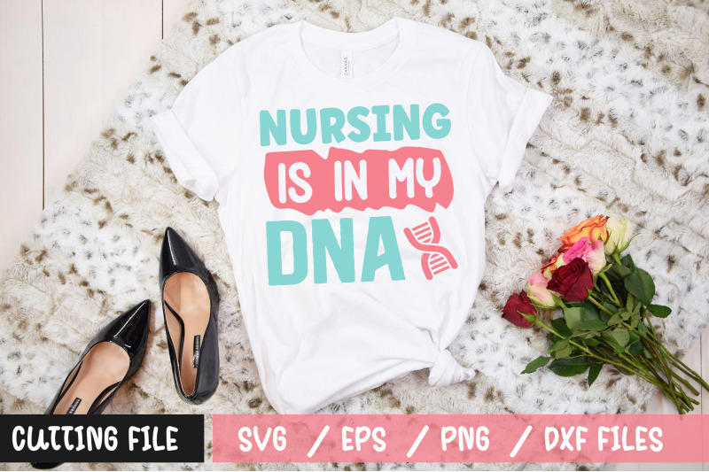 nursing-is-in-my-dna-svg