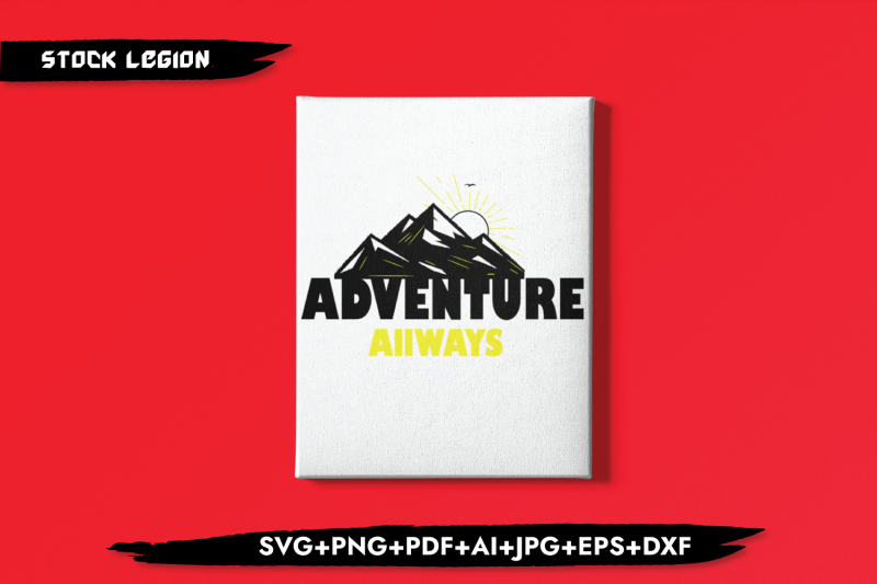 Adventure Awaits Svg By Stockvectorsvg Thehungryjpeg 3452