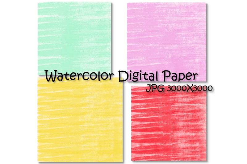 watercolor-digital-paper-watercolor-basic-simple-digital-paper-hand