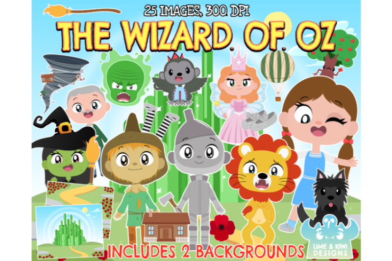 the-wizard-of-oz-clipart-lime-and-kiwi-designs